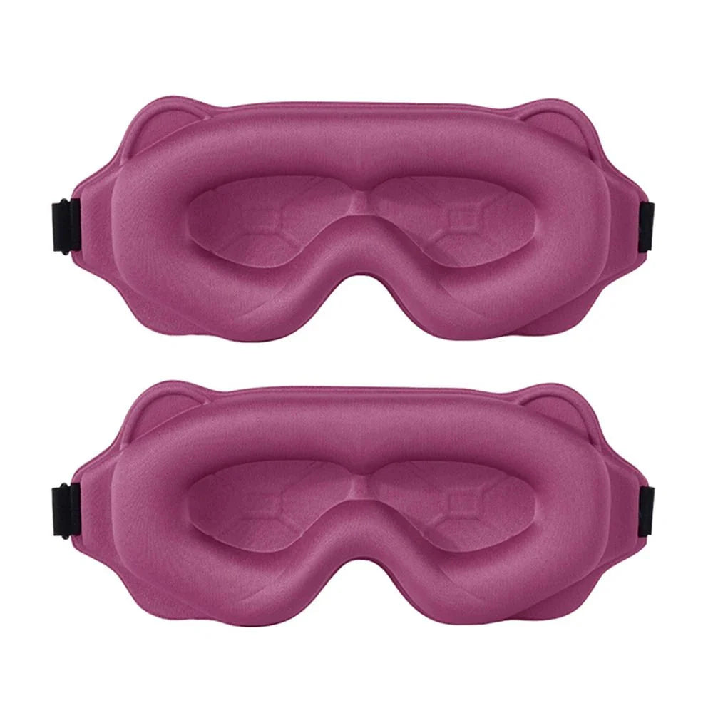 Contoured Blackout Eye Mask For Sleep
