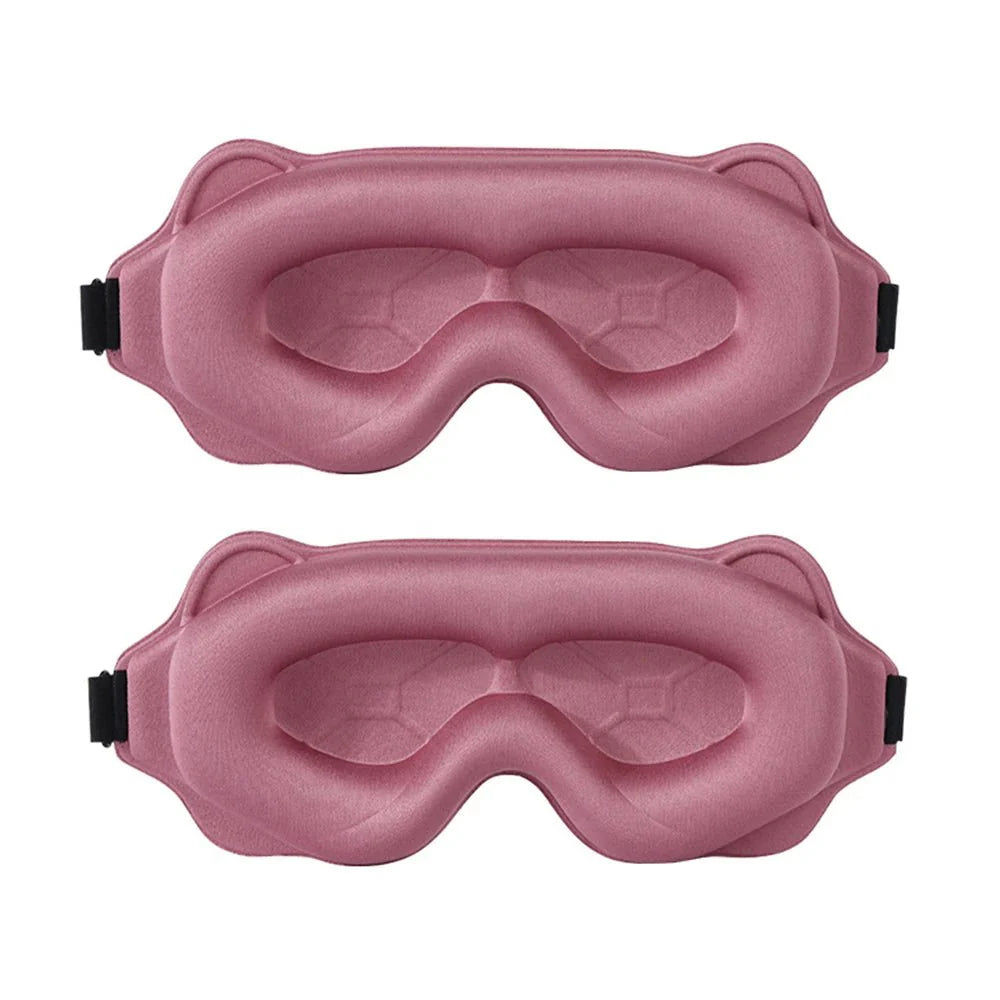Contoured Blackout Eye Mask For Sleep