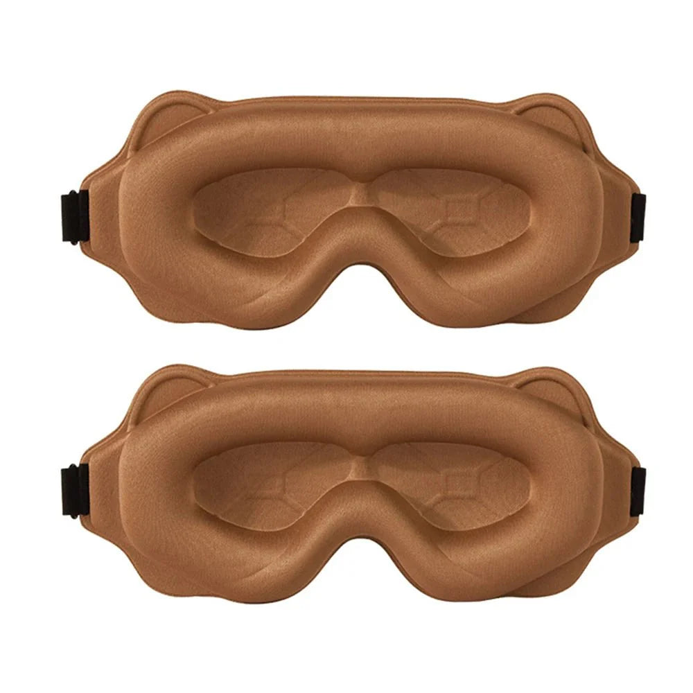 Contoured Blackout Eye Mask For Sleep