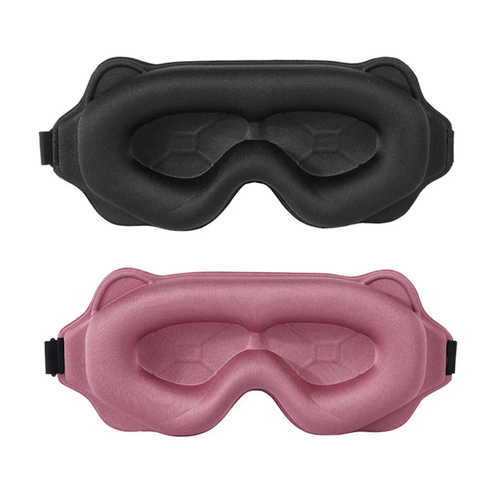 Contoured Blackout Eye Mask For Sleep