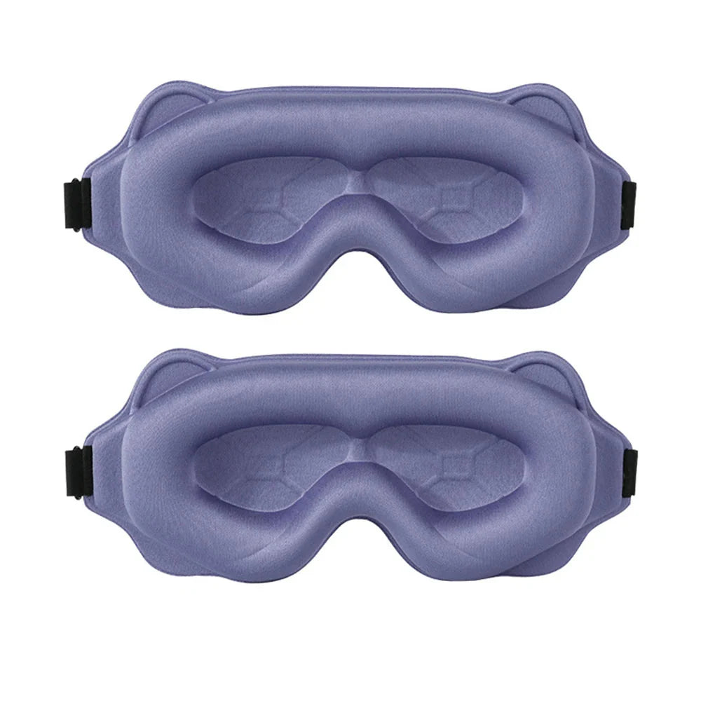 Contoured Blackout Eye Mask For Sleep