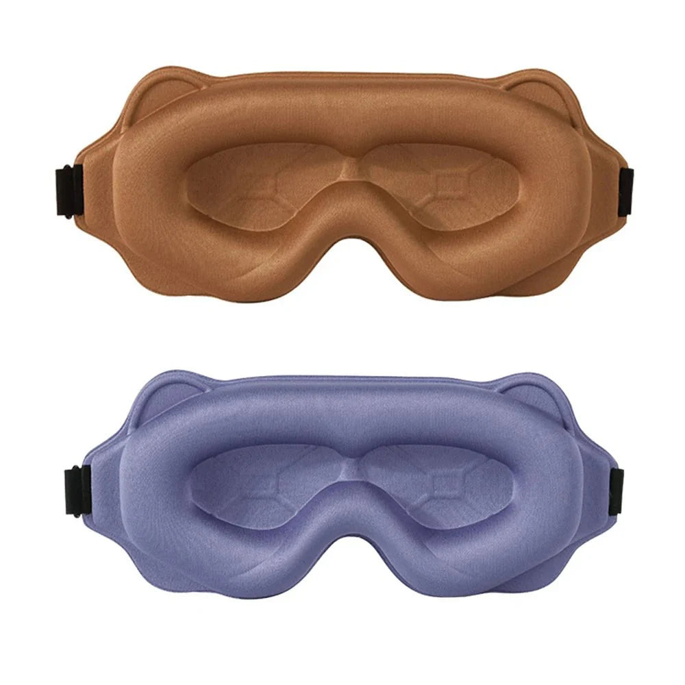 Contoured Blackout Eye Mask For Sleep