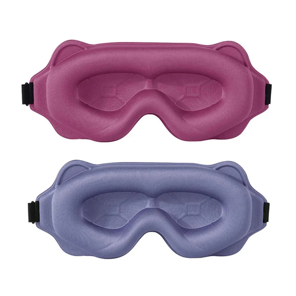 Contoured Blackout Eye Mask For Sleep