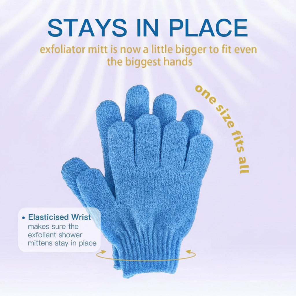 Exfoliating Gloves (4 Pairs)