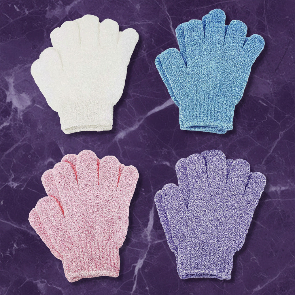 Exfoliating Gloves (4 Pairs)
