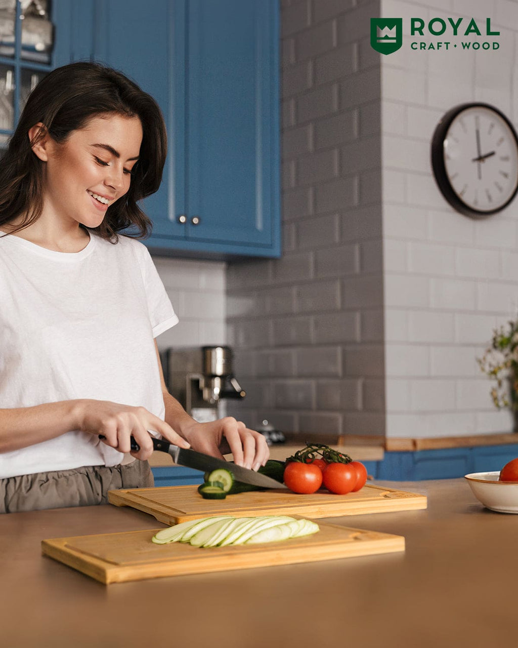 Bamboo Cutting Boards (Set of 2)