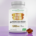Black Seed Oil Capsules 1,000mg (Softgel) by Mother Nature Organics